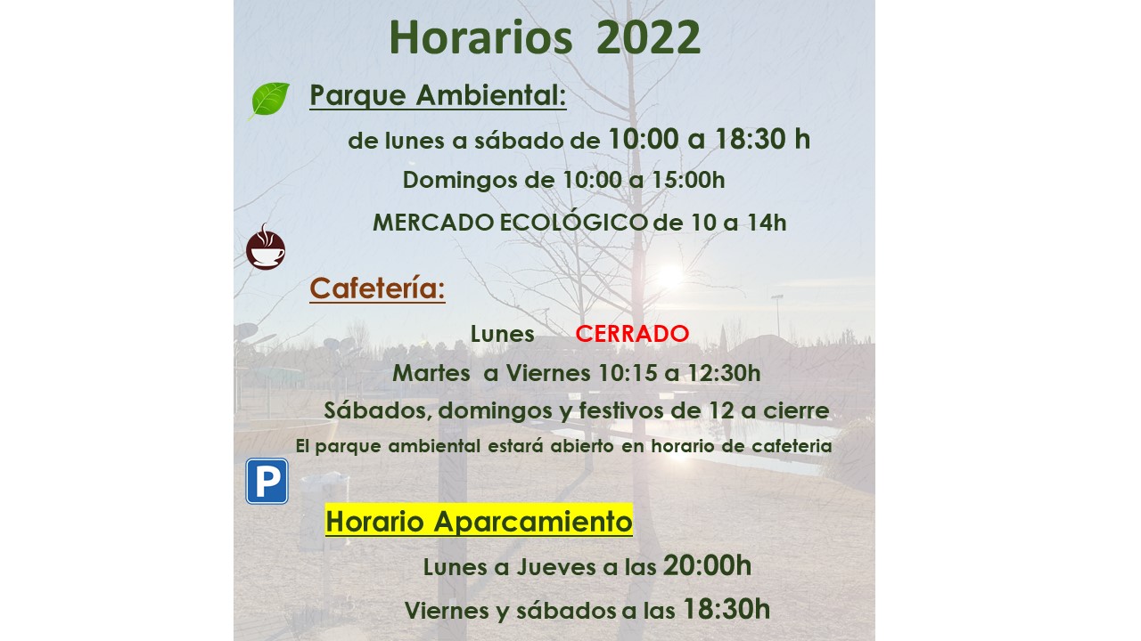 Horario PRAE 2022